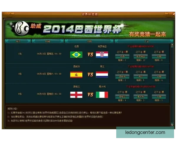 世界杯胜负竞猜技巧全面解析助你轻松制定投注策略